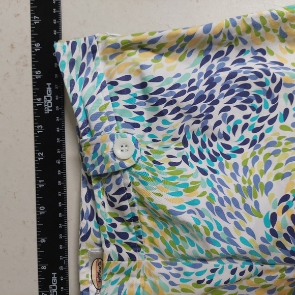 Talbots Multi Color Capri Pants Women's Size 16 P - Picture 4 of 6